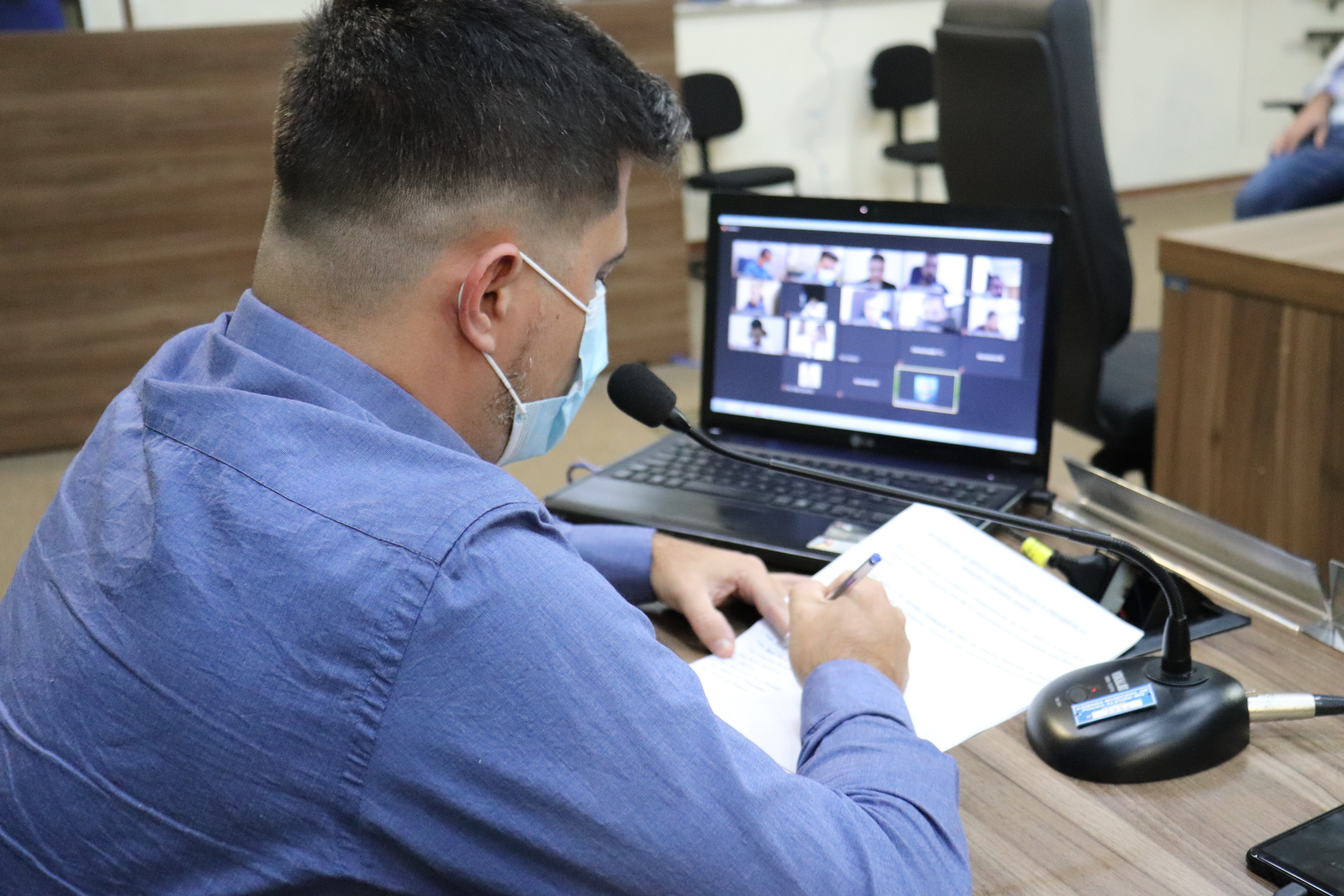 Imagem 1 da notícia: Sessões da Câmara voltam ao modo presencial na próxima terça-feira (27)