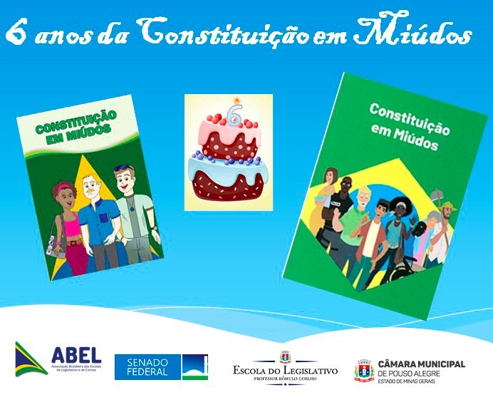 Imagem 1 da notícia: Constituição em Miúdos completa seis anos de lançamento nacional e é um marco na Educação Cidadã no Brasil