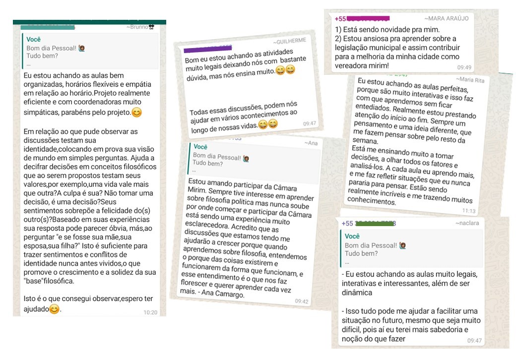 Imagem 1 da notícia: Por que pensamos como pensamos? Segundo encontro da Câmara Mirim e Jovem conquista estudantes com Filosofia