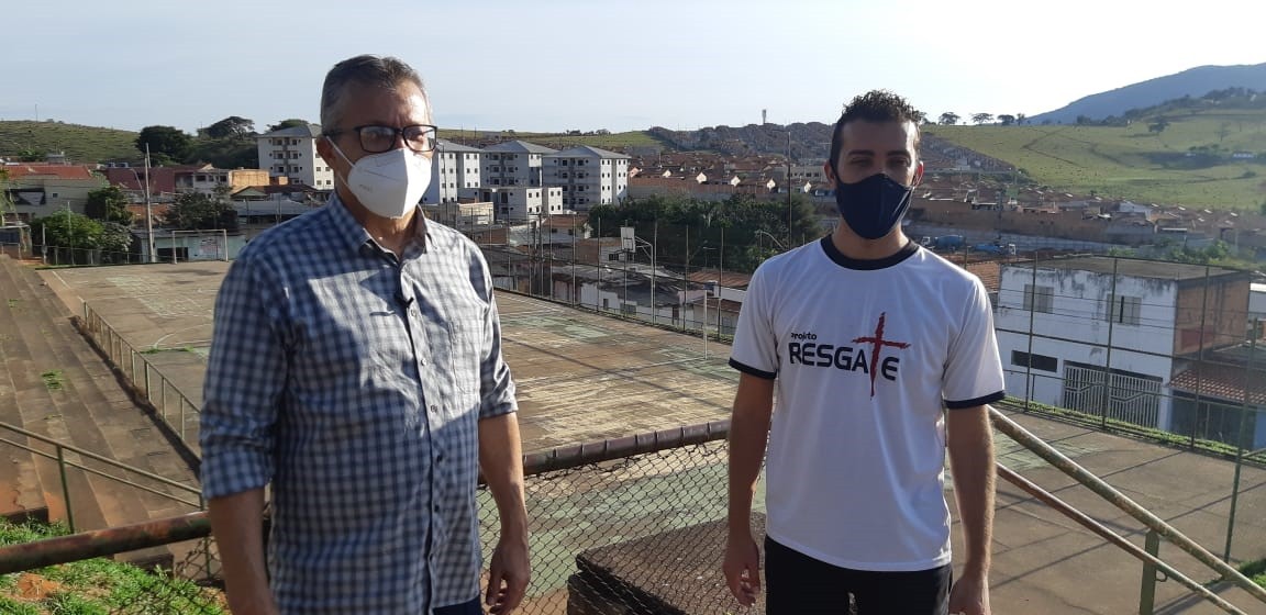 Imagem 2 da notícia: Vereador e vice-prefeito de Pouso Alegre visitam o CAIC São João