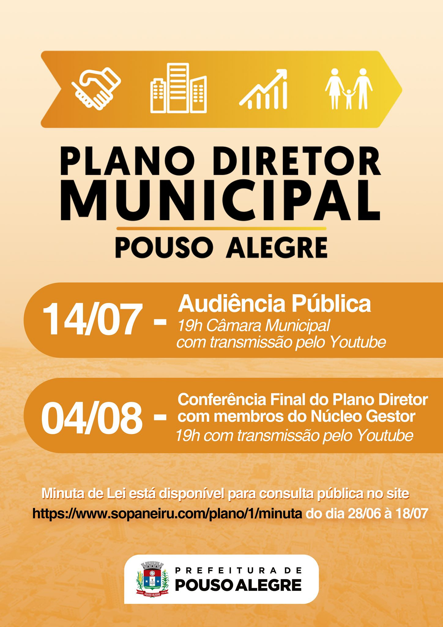 Imagem 1 da notícia: Câmara vai receber Audiência Pública do Plano Diretor