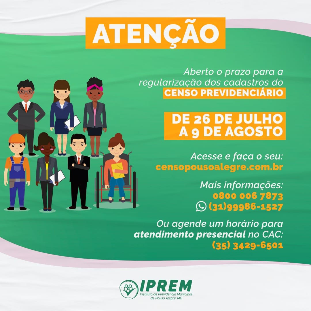 Imagem 1 da notícia: Veja se o seu cadastro está OK!