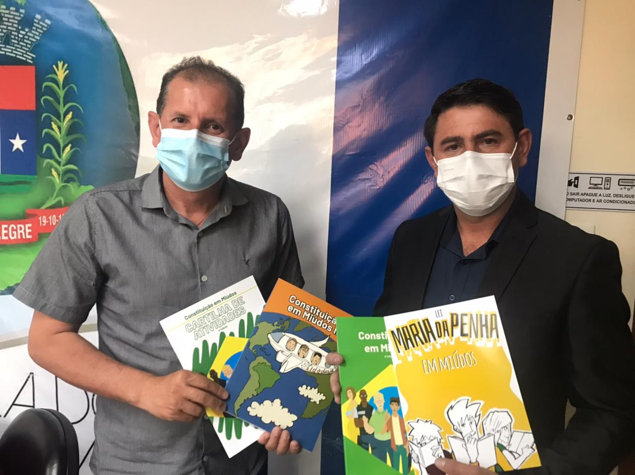 Imagem 1 da notícia: Vice-presidente da Câmara recebe vereador de Tocos do Moji