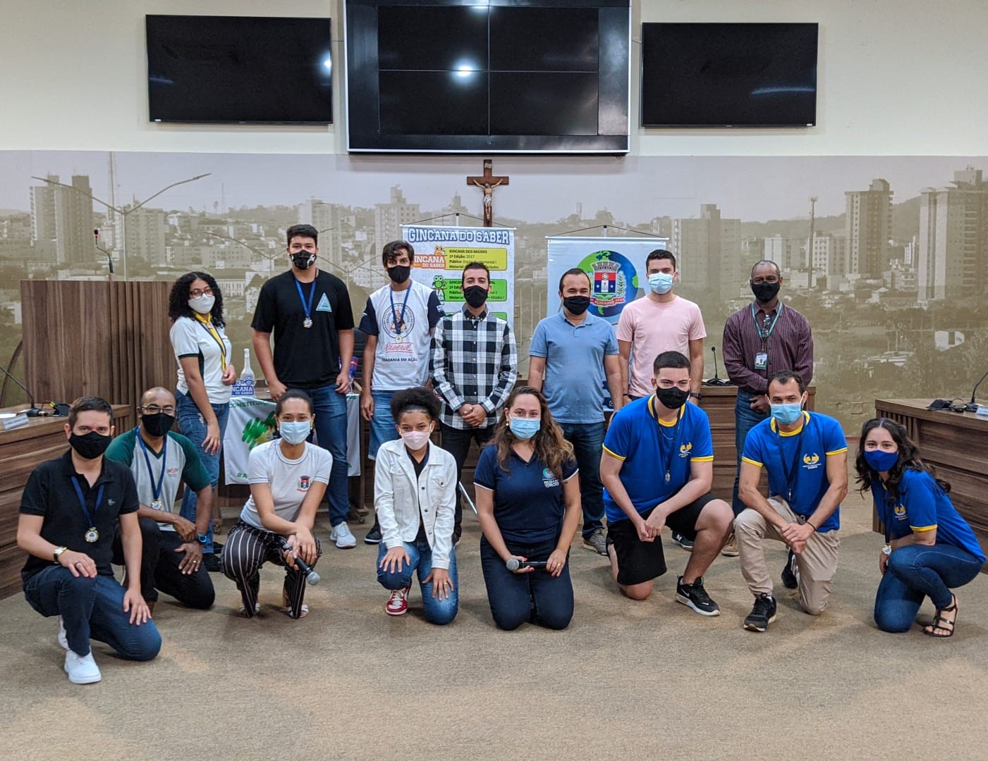 Imagem 1 da notícia: Segundo dia da Gincana do Saber Jovem tem participação ativa dos estudantes do Ensino Médio