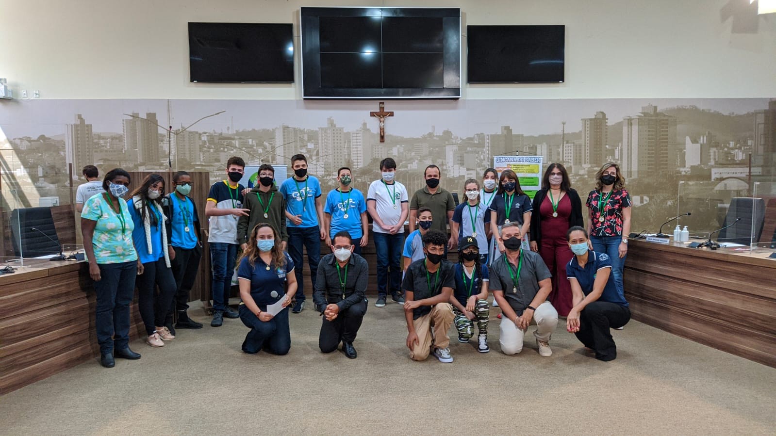 Imagem 1 da notícia: Segundo dia da Gincana do Saber Mirim é marcada pelo dinamismo dos estudantes