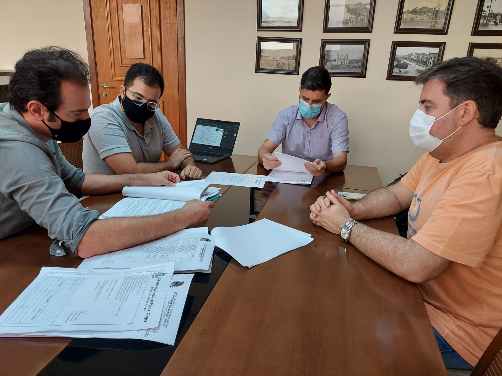 Imagem 2 da notícia: Reunião trata sobre tramitação de matérias na Câmara