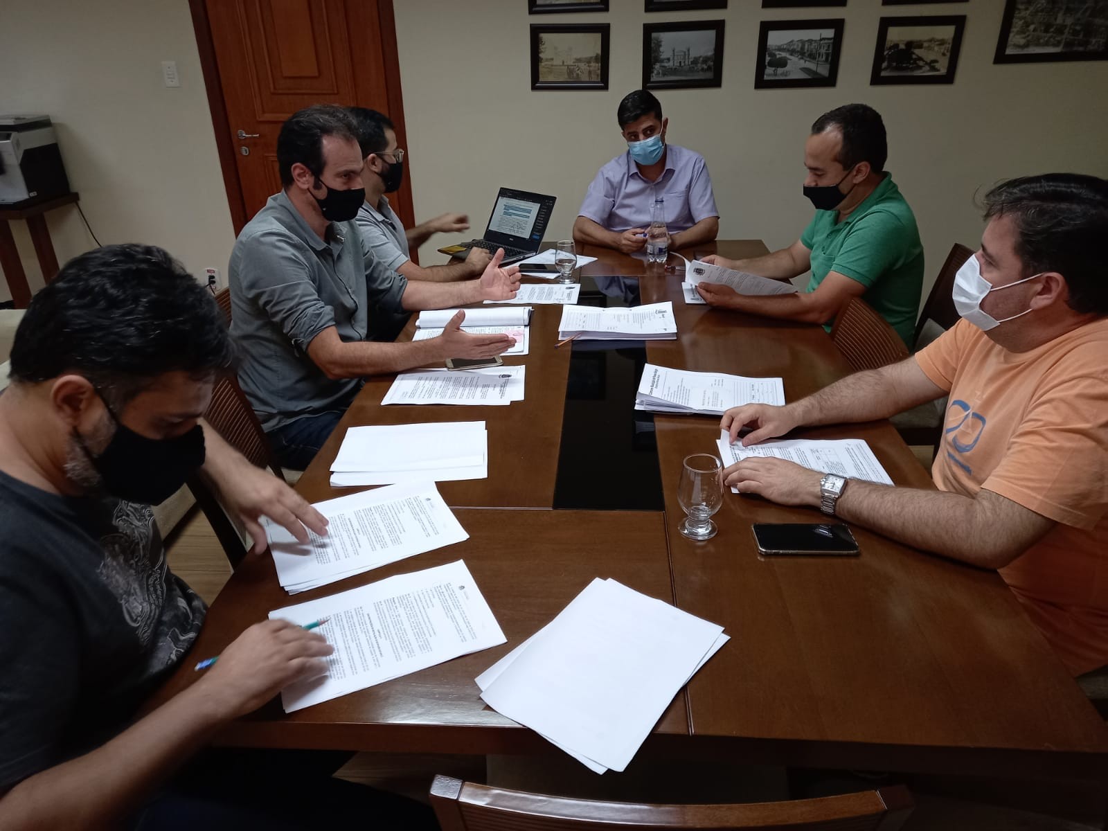 Imagem 1 da notícia: Reunião trata sobre tramitação de matérias na Câmara