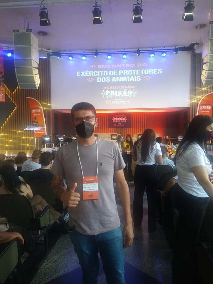 Imagem 1 da notícia: Vereador participa do 1º Encontro do EXÉRCITO DE PROTETORES DOS ANIMAIS