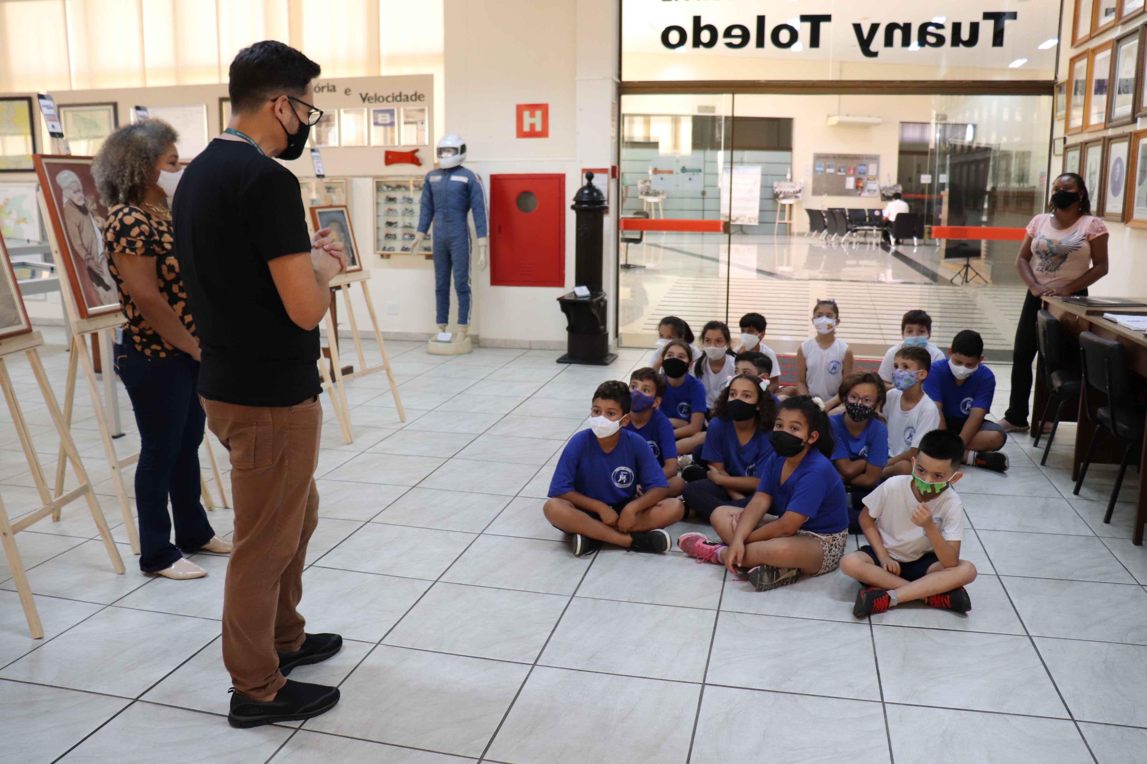 Imagem 4 da notícia: Alunos da Escola Municipal Anita Faria Amaral visitam o Museu