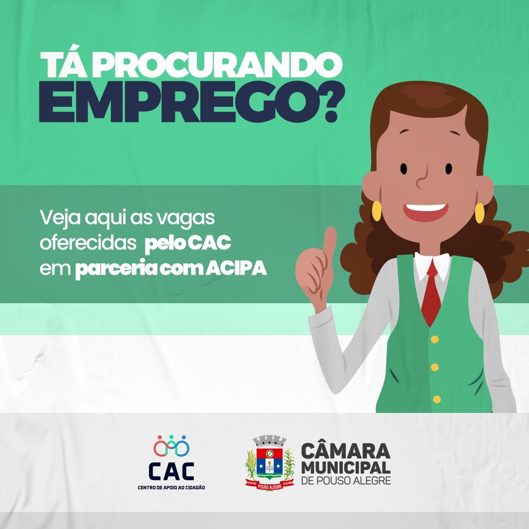 Imagem 1 da notícia: Confira aqui as vagas de trabalho oferecidas