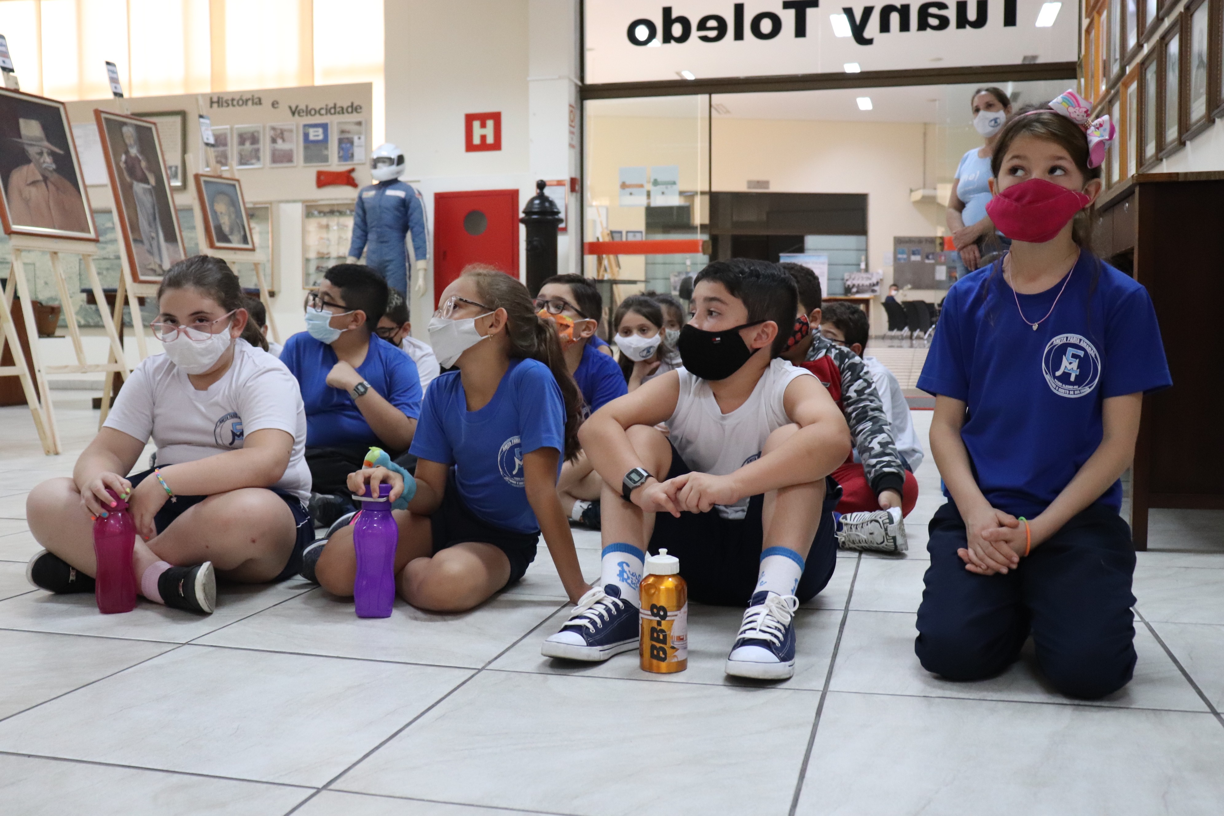 Imagem 1 da notícia: Museu recebe estudantes do 3º ano de escola municipal