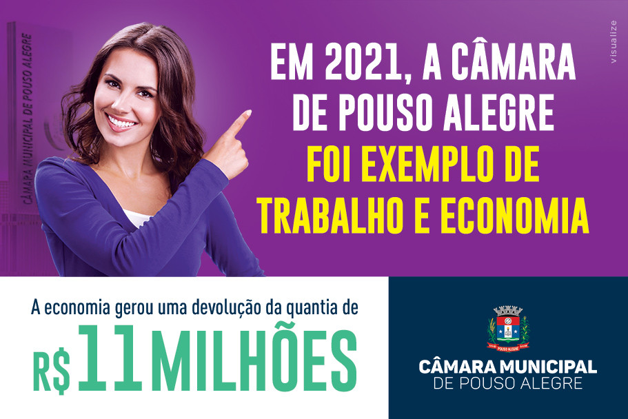 Imagem 1 da notícia: R$ 11 milhões! Câmara encerra o ano orçamentário devolvendo quase metade do valor recebido aos cofres públicos