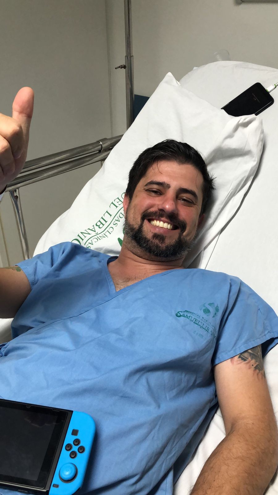 Imagem 1 da notícia: Presidente da Câmara recebe alta