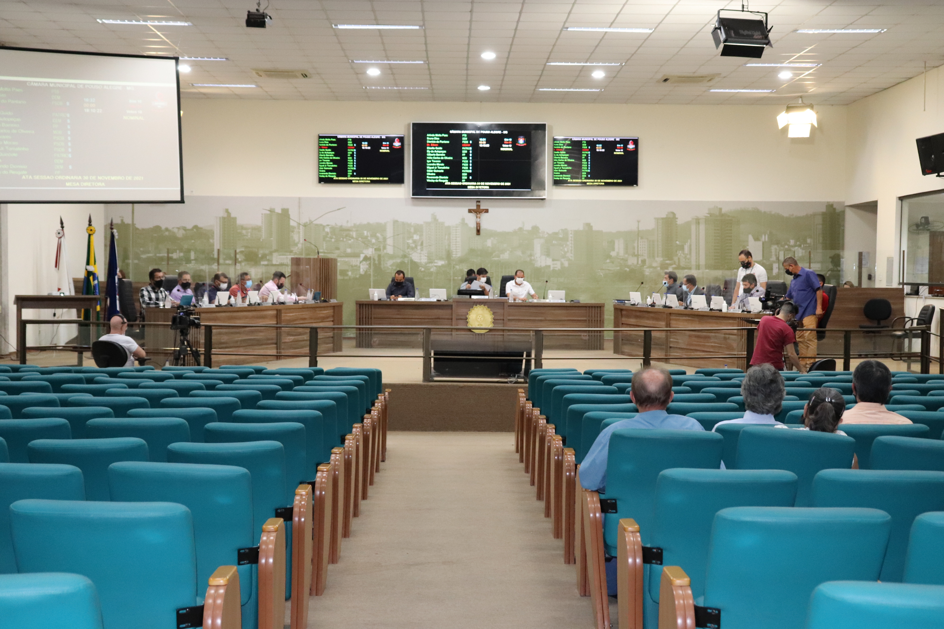 Imagem 1 da notícia: Câmara realiza última Sessão Ordinária do ano com eleição para Mesa Diretora 2022