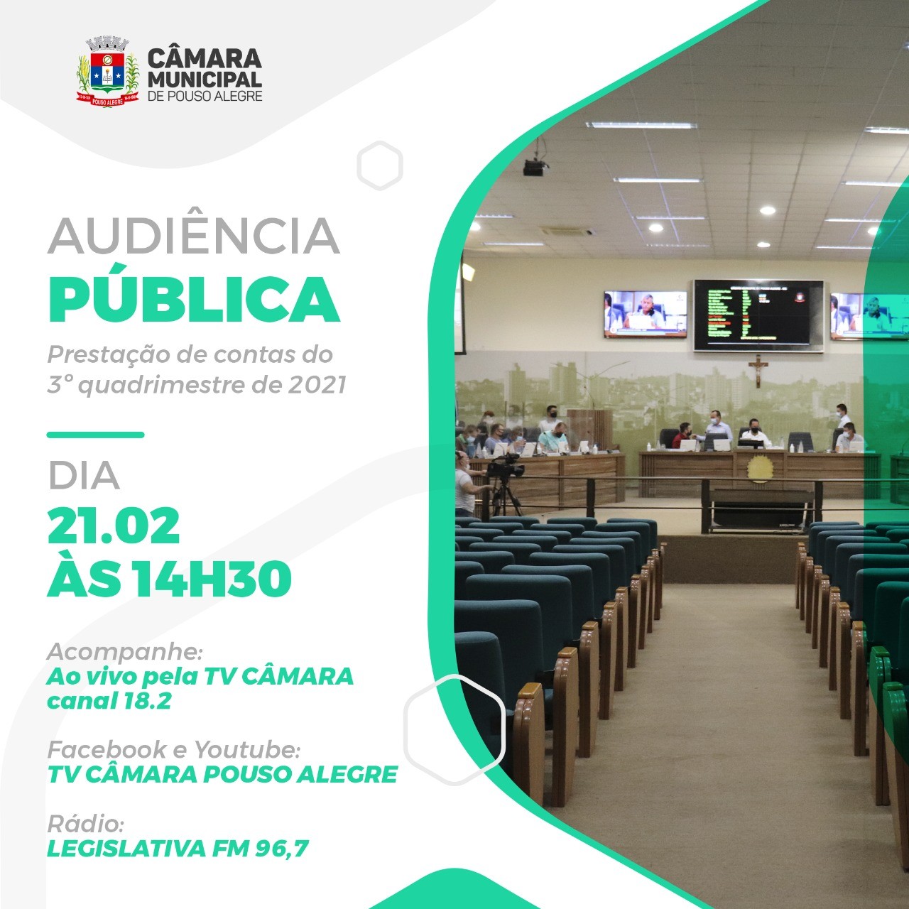 Imagem 1 da notícia: Audiência Pública de Prestação de Contas