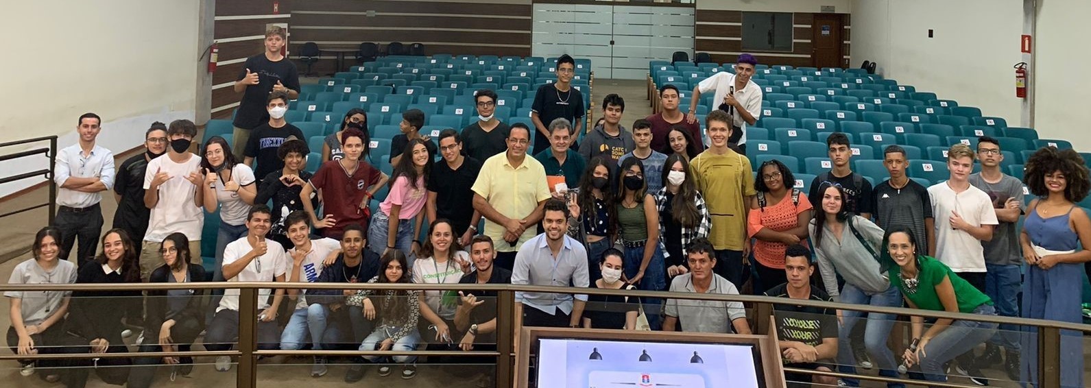 Imagem 1 da notícia: Escola do Legislativo recebe alunos do Ensino Médio para Lançamento do PJ Minas