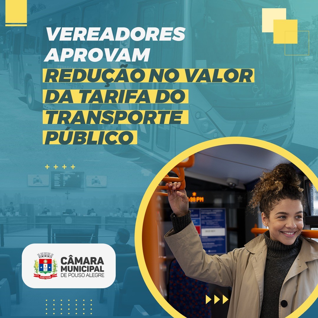 Imagem 1 da notícia: Vereadores aprovam redução no valor da tarifa do transporte público
