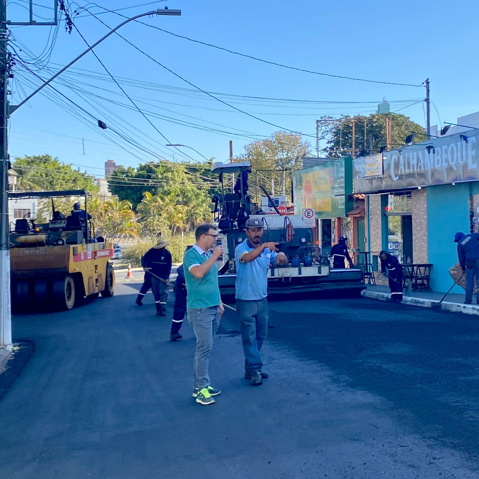 Imagem 1 da notícia: Indicação de vereador leva pavimentação asfáltica ao bairro Nova Pouso Alegre