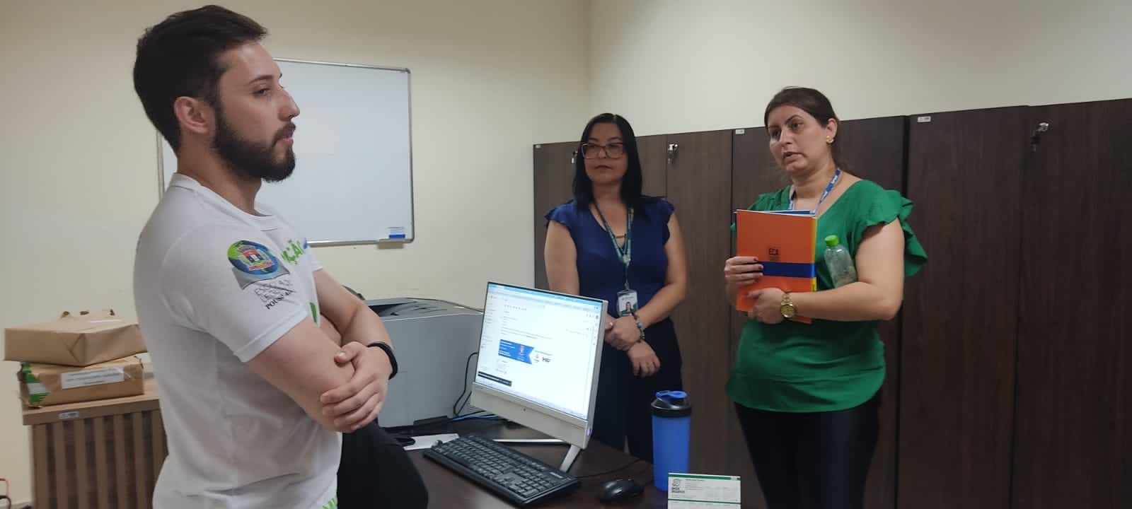 Imagem 1 da notícia: Câmara recebe visita de alunos do Senac