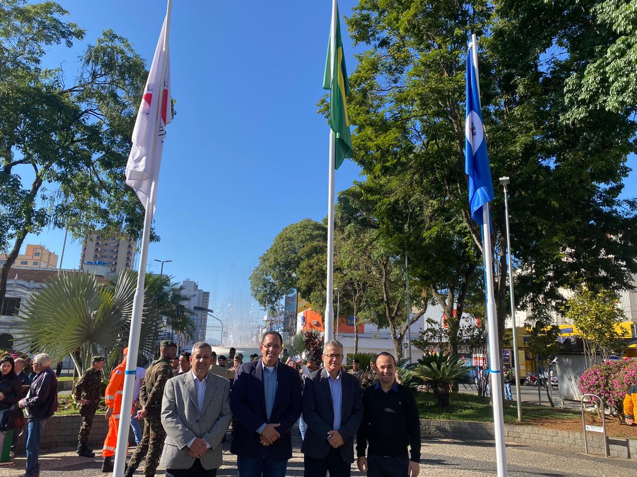 Imagem 1 da notícia: Vereadores participam da abertura das comemorações dos 200 anos da independência do Brasil