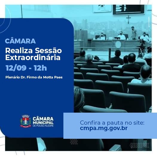 Imagem 1 da notícia: Câmara realiza sessão extra nesta segunda (12)