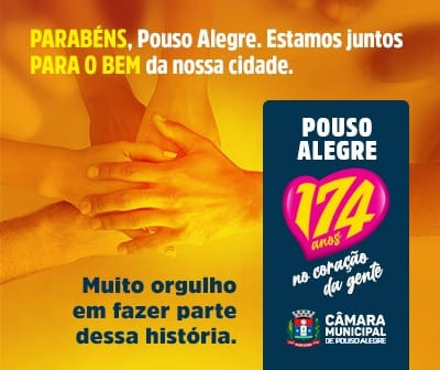 Imagem 1 da notícia: Aniversário de Pouso Alegre: Presidente da Câmara deixa mensagem ao município