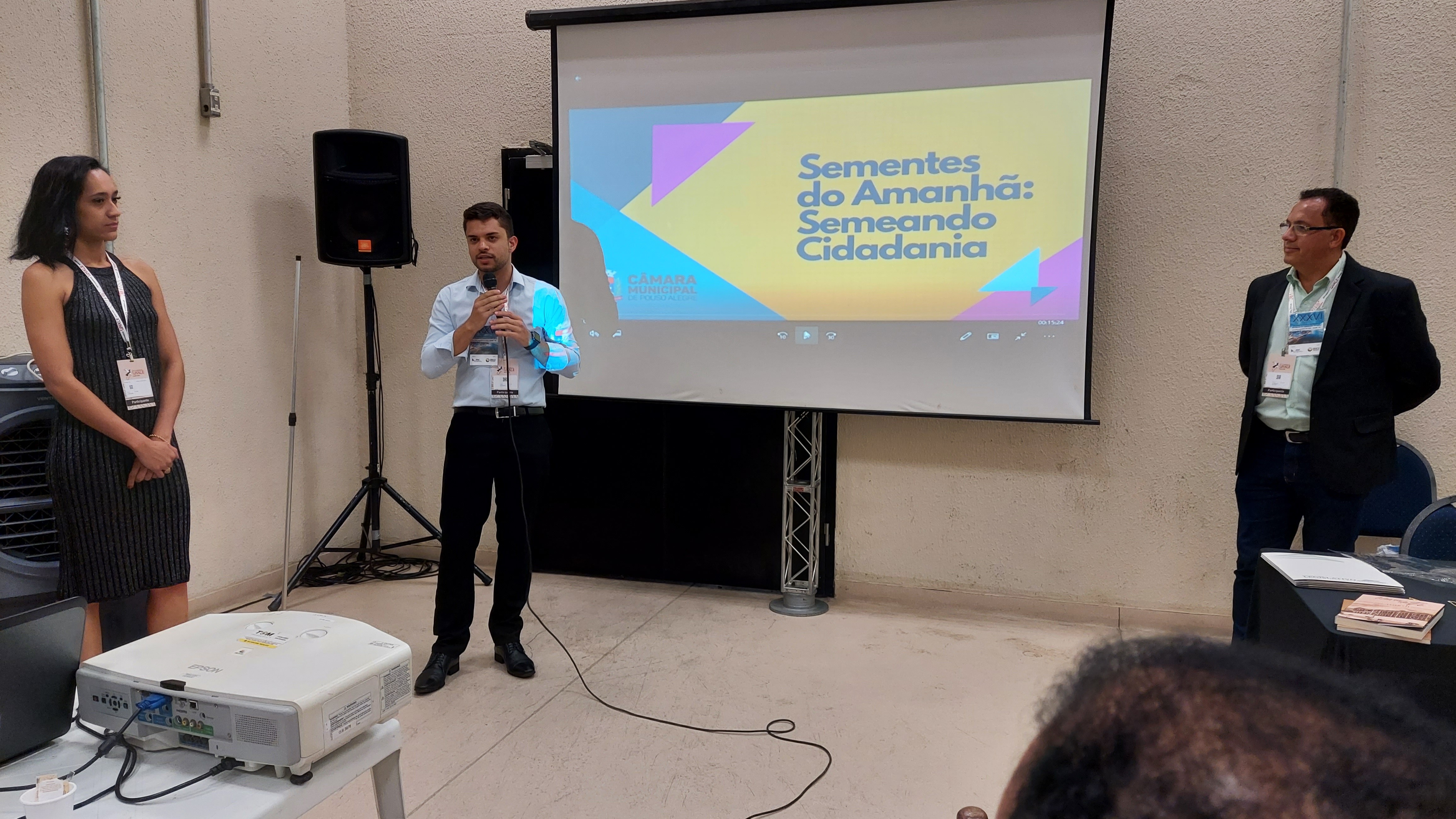 Imagem 1 da notícia: Sementes do Amanhã: Escola do Legislativo apresenta projeto no Encontro da UNALE em Recife