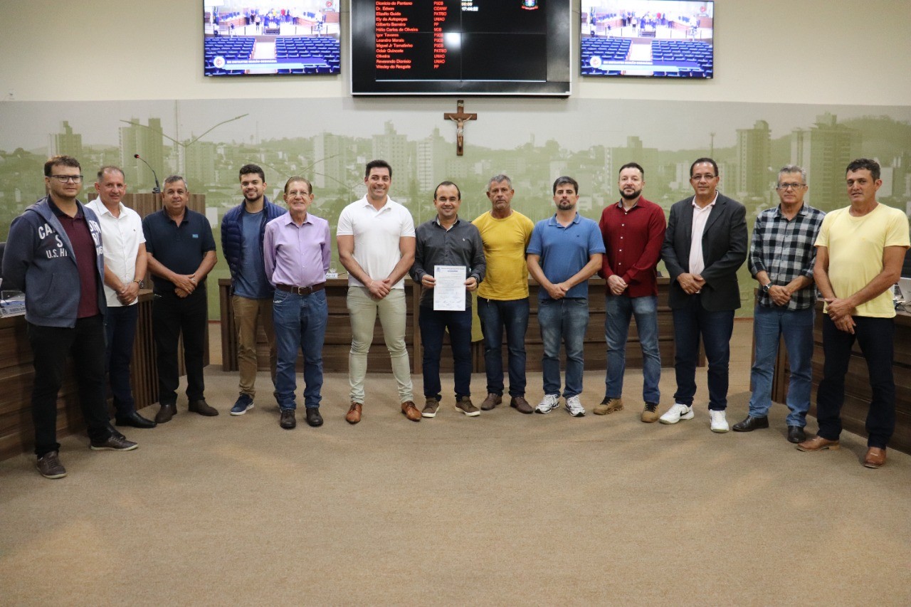 Imagem 1 da notícia: Vereadores protocolam chapa para concorrer à Mesa Diretora 2023