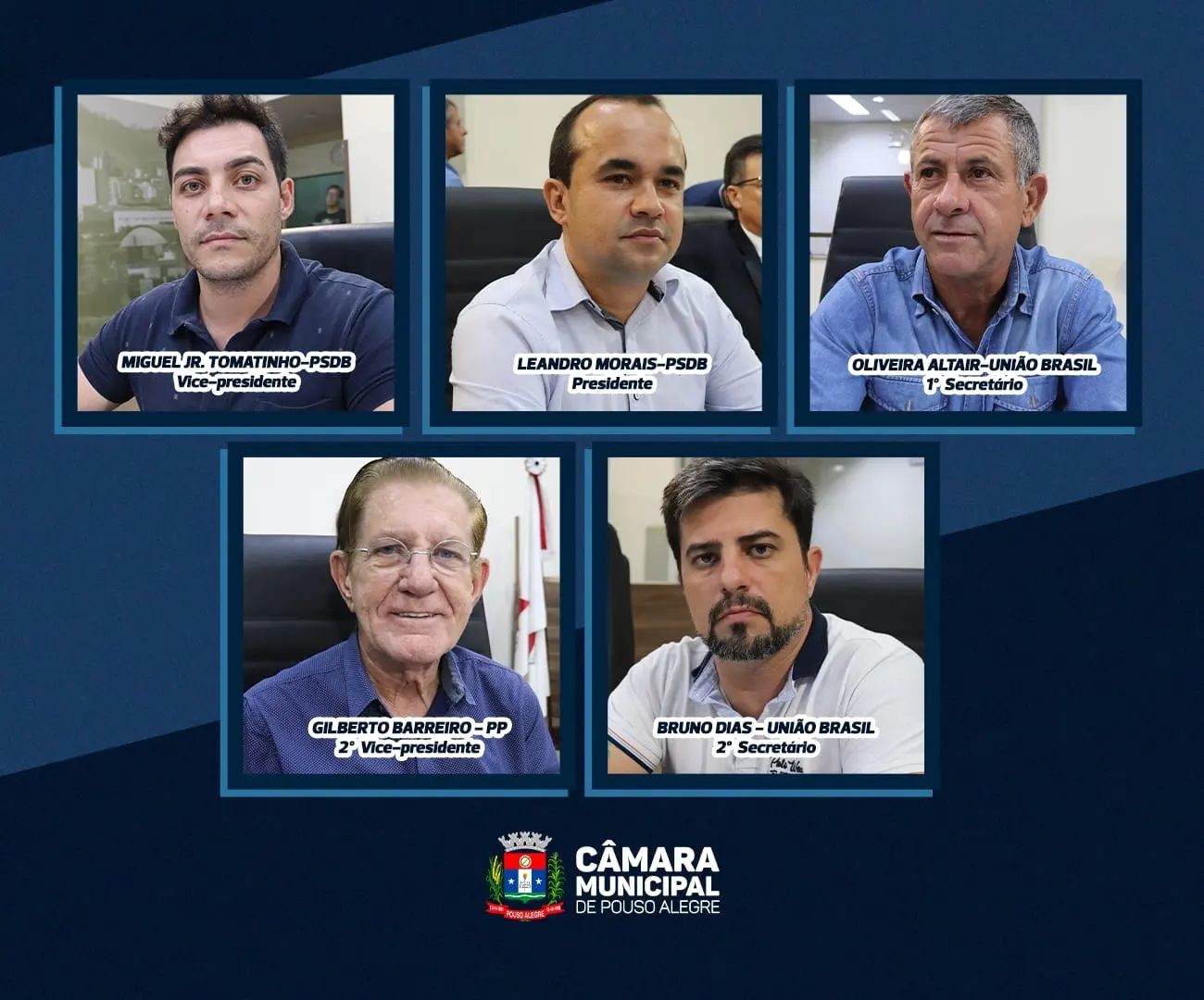 Imagem 1 da notícia: *Câmara elege Mesa Diretora para 2023*