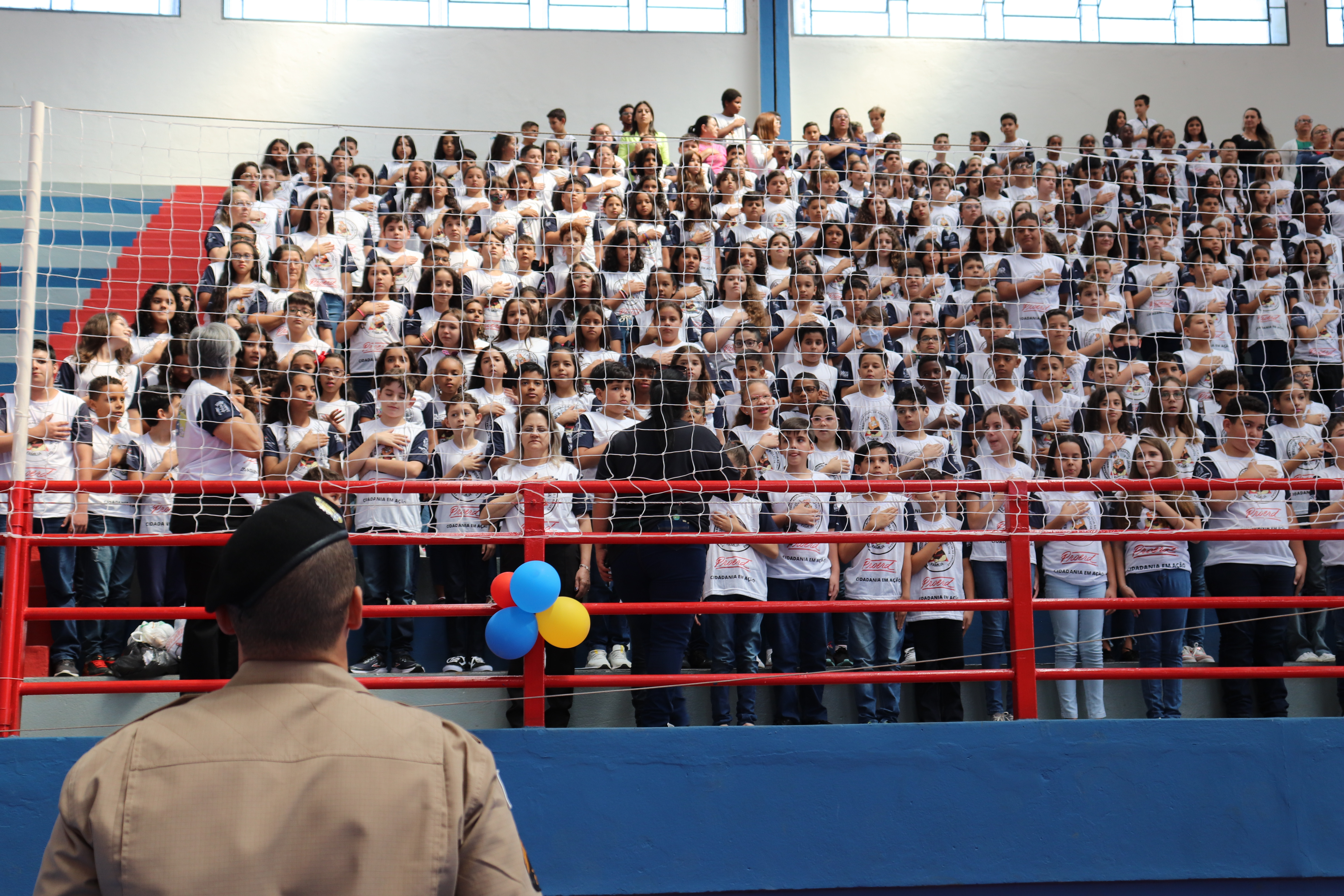 Imagem 2 da notícia: Câmara participa de solenidade de formatura do Proerd