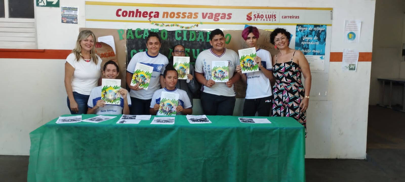 Imagem 1 da notícia: Lei em prática:  De Pouso Alegre, Constituição em Miúdos é colocada na matriz curricular das escolas de Sergipe