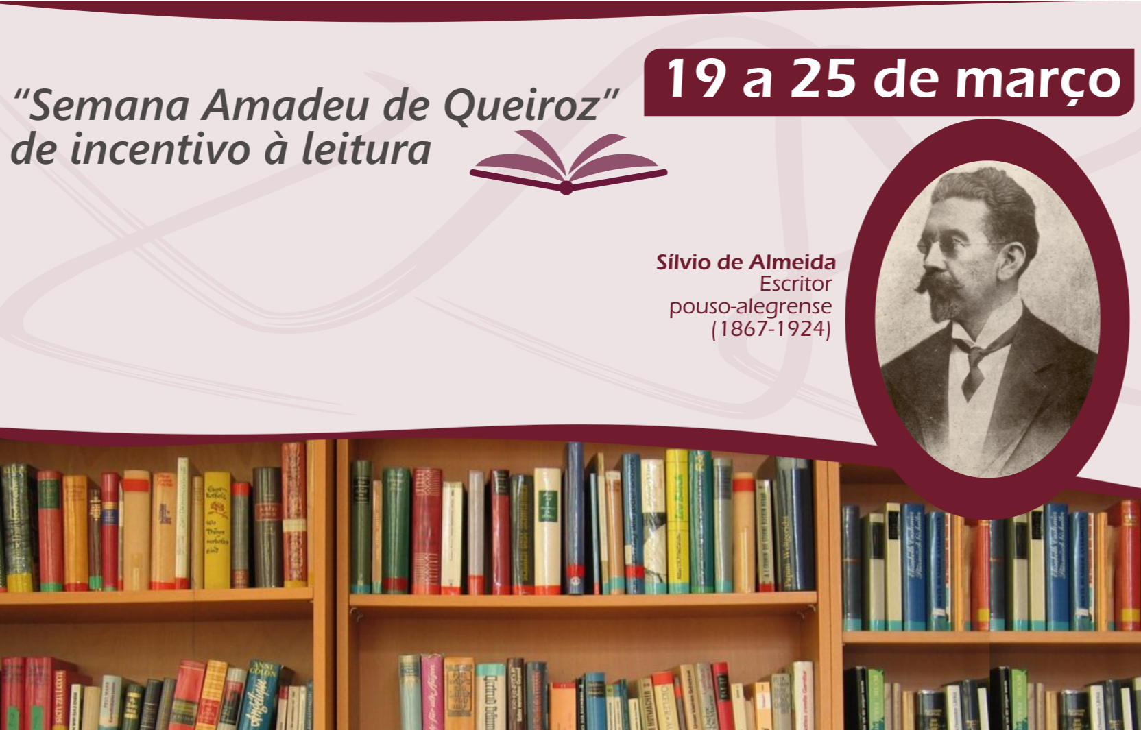 Imagem 1 da notícia: Sílvio de Almeida é o tema da Semana de Incentivo à Leitura no Museu
