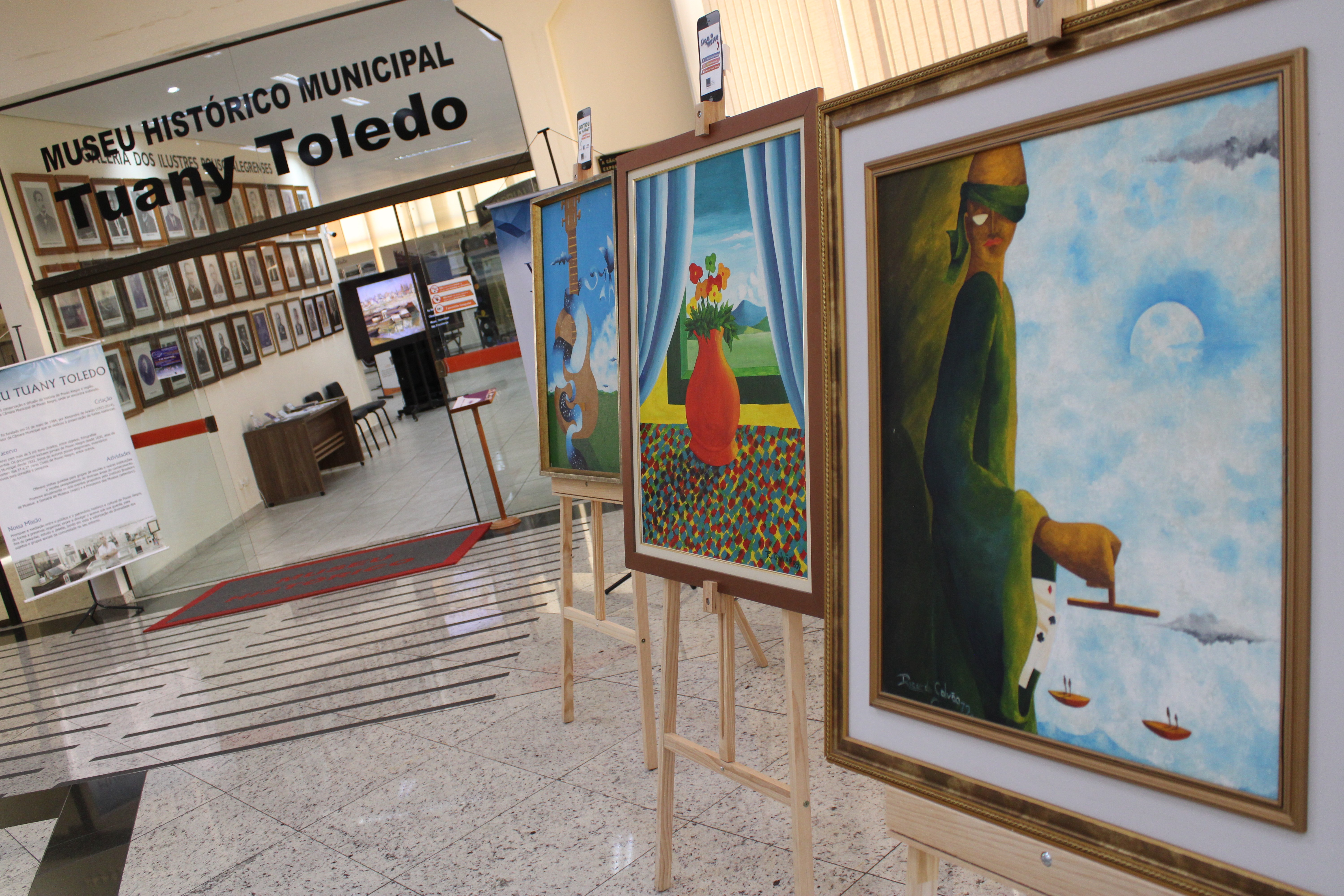 Imagem 1 da notícia: Museu Tuany Toledo promove mostra com obras de Ricardo Galvão
