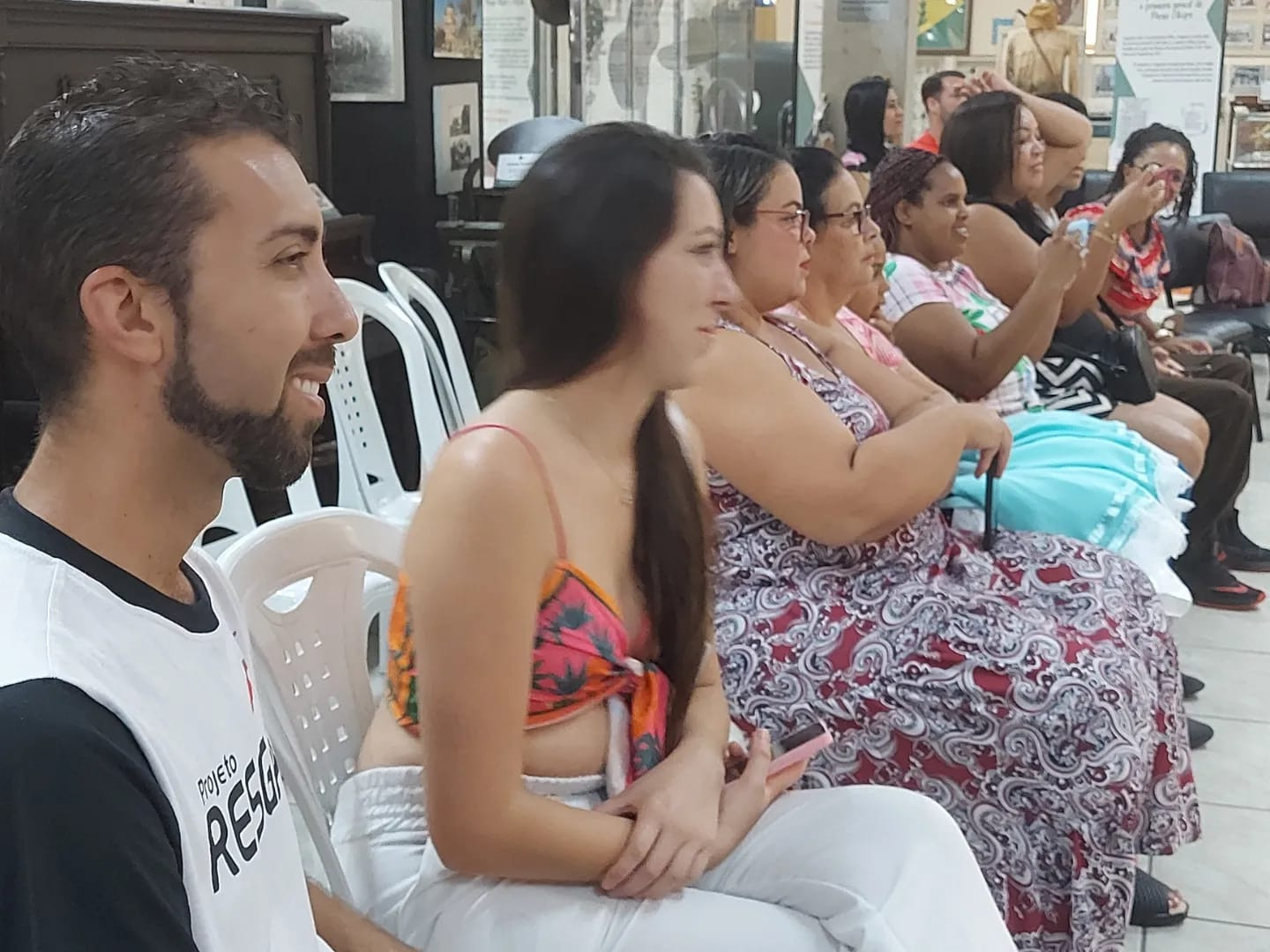 Imagem 2 da notícia: Projeto "Onde a arte acontece", do Ballet Luiz Henrique, leva centenas de pessoas ao Museu da Câmara
