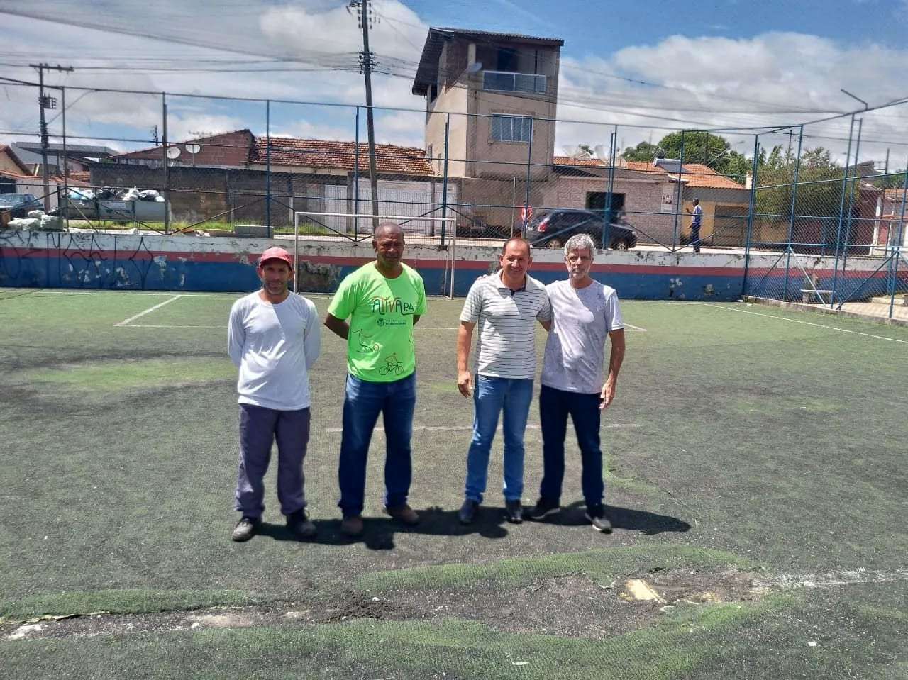 Imagem 1 da notícia: Indicação de vereador deve levar melhorias para a quadra de Esportes do São Cristóvão