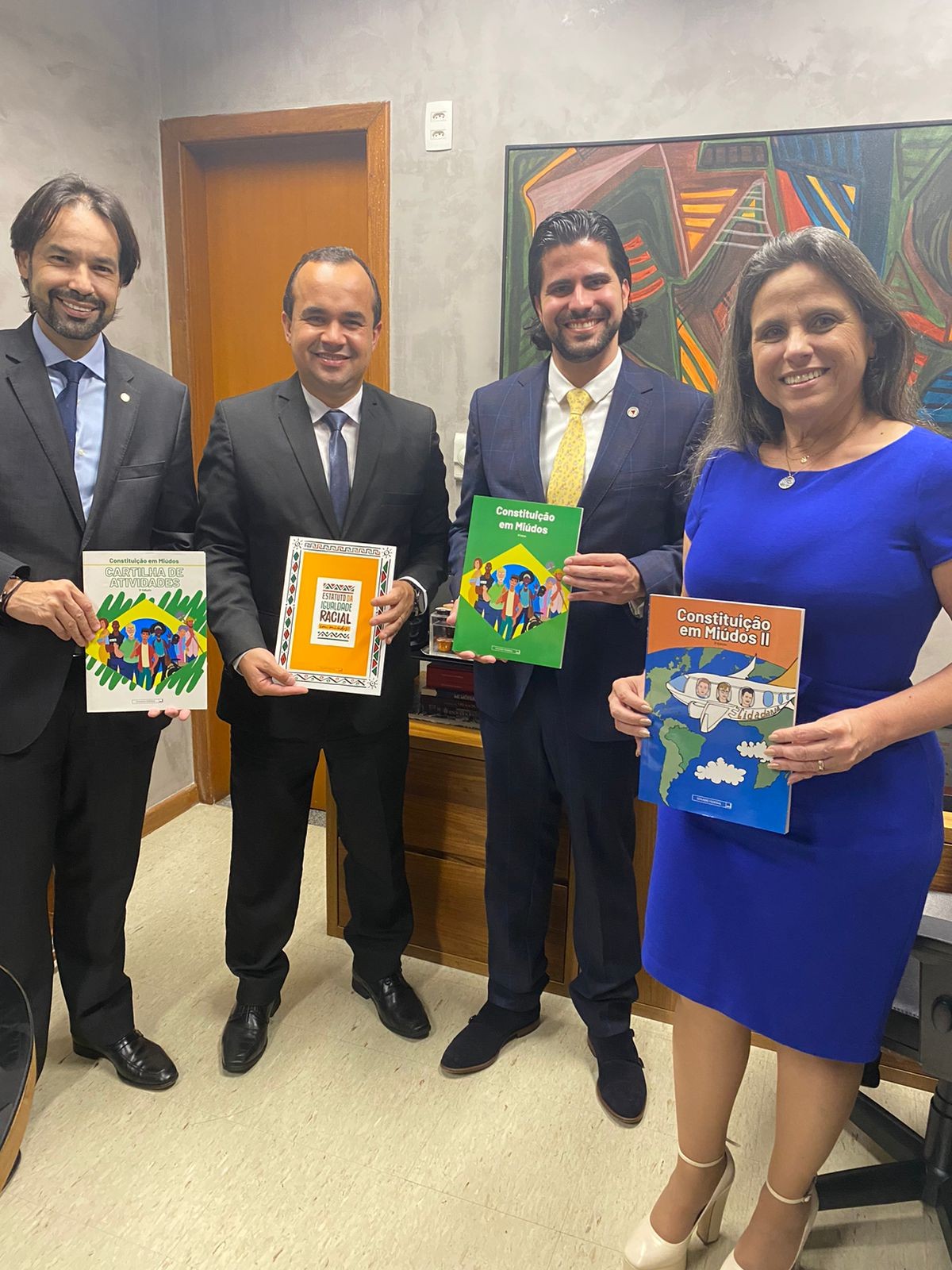 Imagem 1 da notícia: Câmara de Pouso Alegre e União Nacional dos Legisladores devem firmar parceria para difundir a educação cidadã no Brasil
