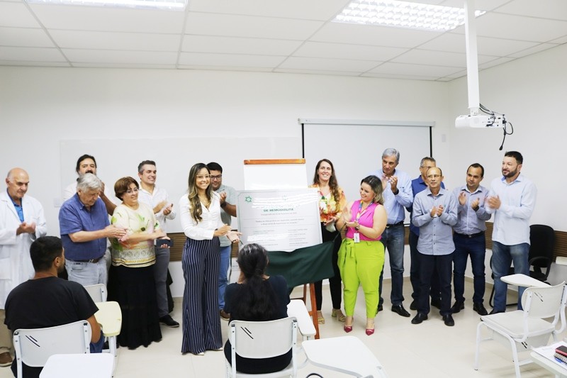 Imagem 1 da notícia: Vereadores participam da inauguração da Ampliação do Serviço de Hemodiálise do HCSL