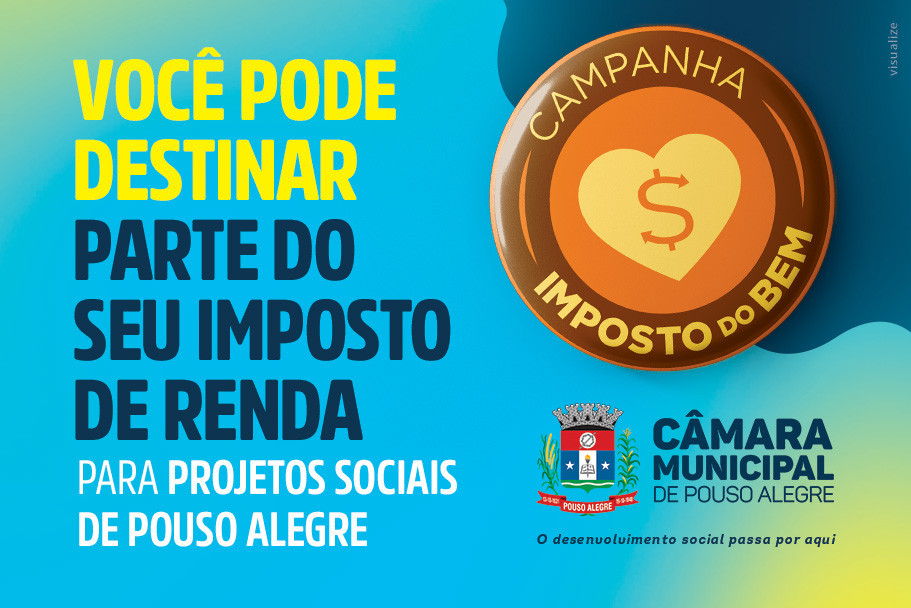 Imagem 1 da notícia: Câmara realiza campanha para apoiar destinação de imposto de renda a fundos sociais
