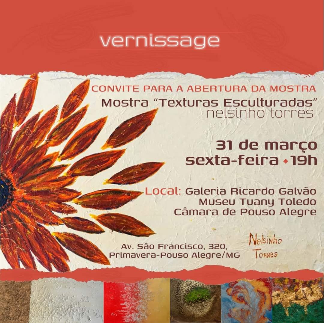Imagem 1 da notícia: Galeria Ricardo Galvão recebe a Mostra Texturas Esculturadas a partir de 31 de março