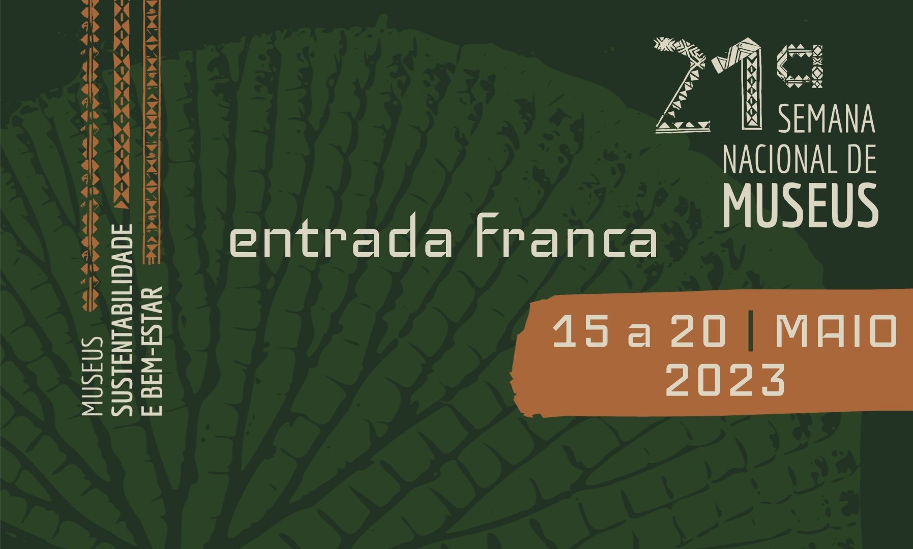 Imagem 1 da notícia: 21ª Semana de Museus valoriza o bem-estar e a sustentabilidade