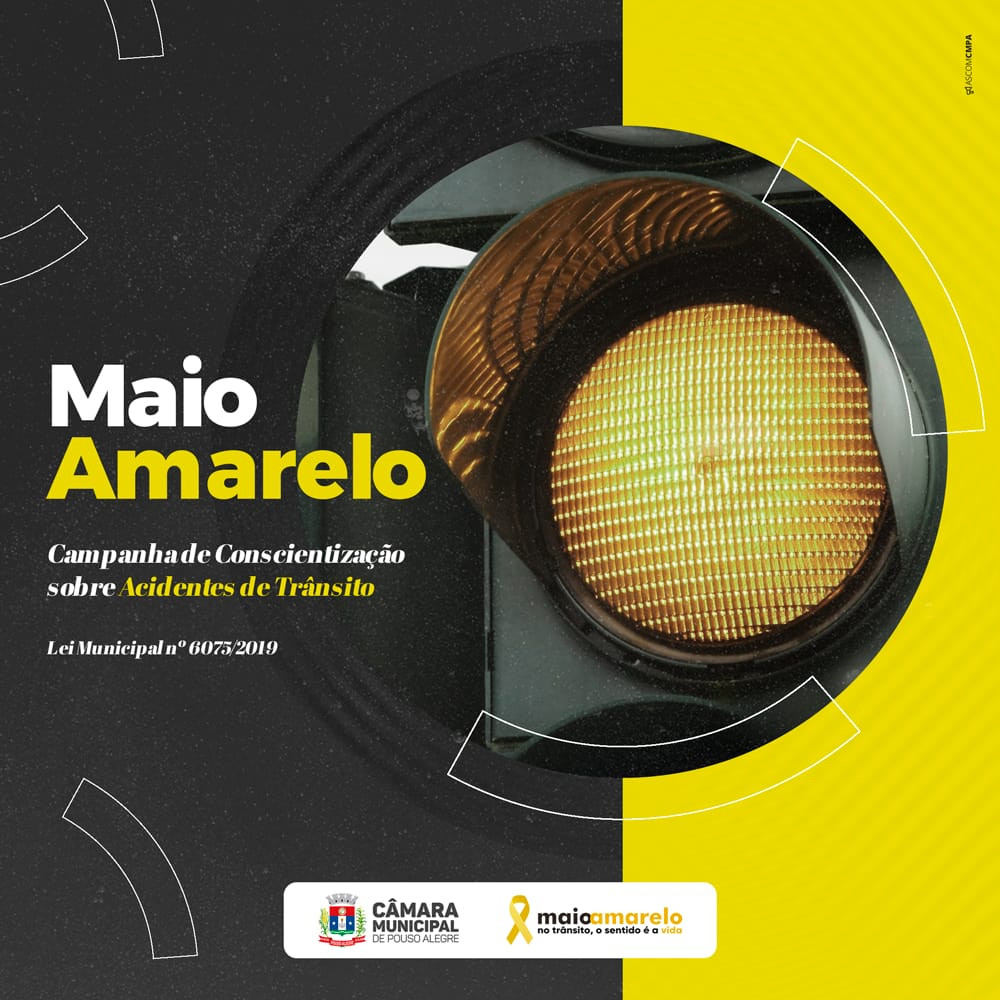 Imagem 1 da notícia: Maio amarelo: Câmara de vereadores reforça a importância sobre a data
