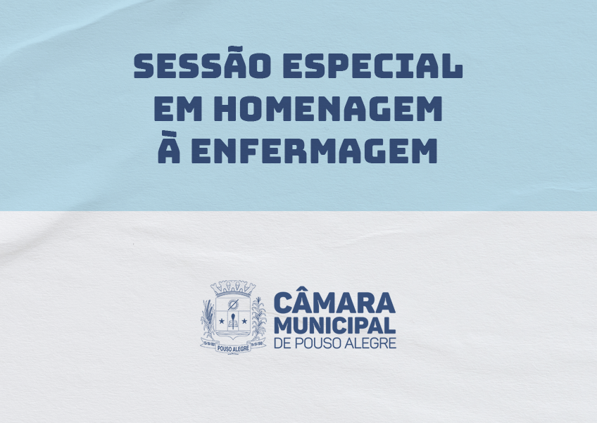 Imagem 1 da notícia: Câmara realiza Sessão Especial em comemoração ao Dia da Enfermagem nesta quinta-feira, 18