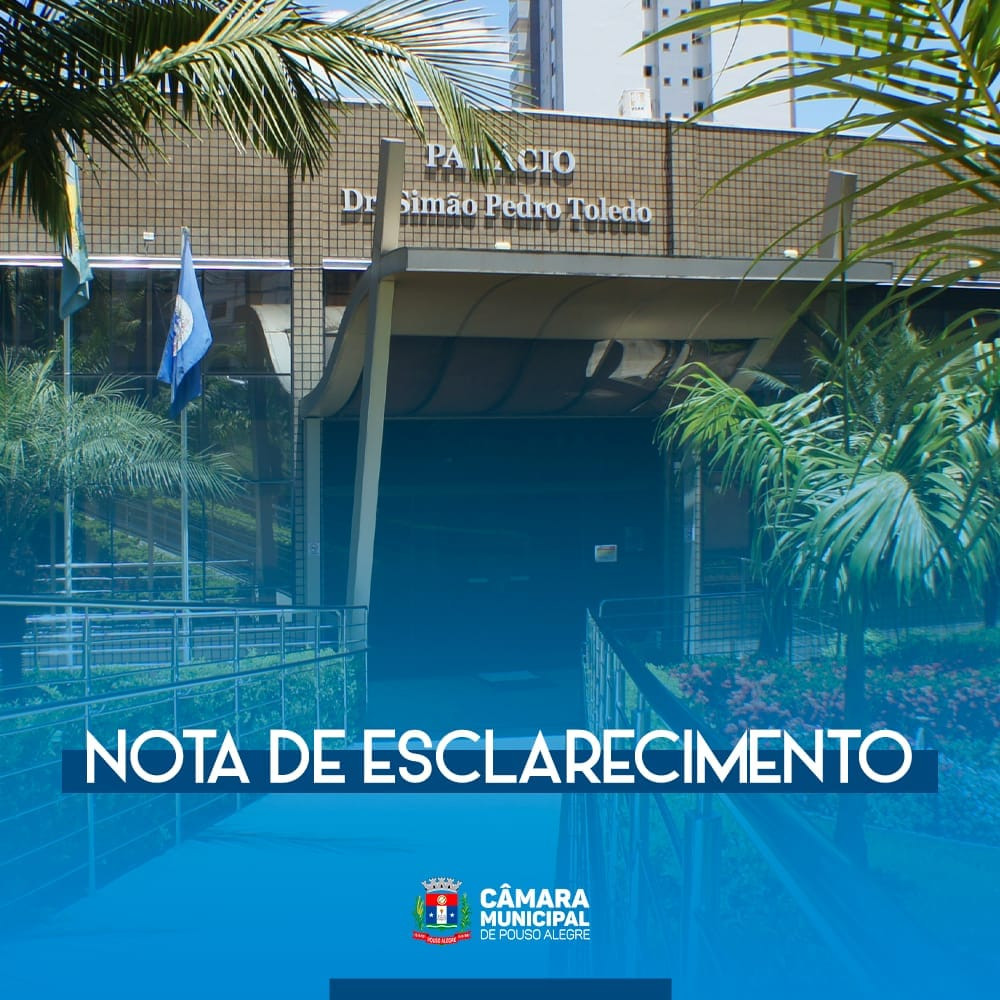 Imagem 1 da notícia: NOTA DE ESCLARECIMENTO: