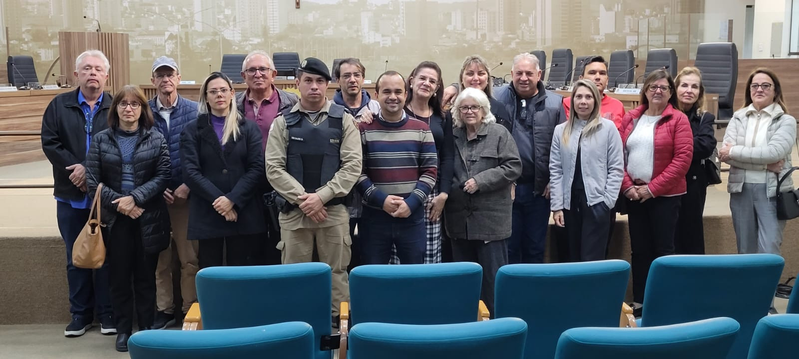 Imagem 1 da notícia: Presidente da Câmara recebe moradores para discutir segurança na área central