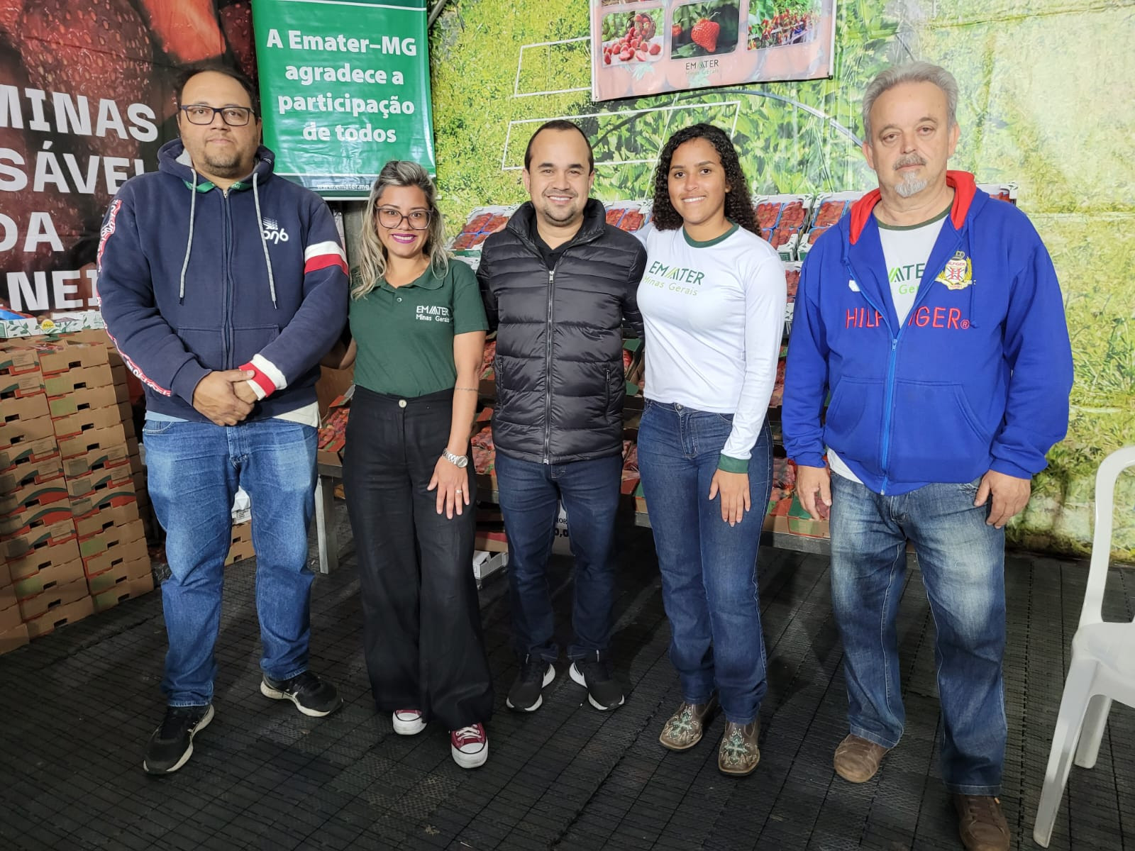Imagem 1 da notícia: Presidente da Câmara participa do 3º Festival do Morango
