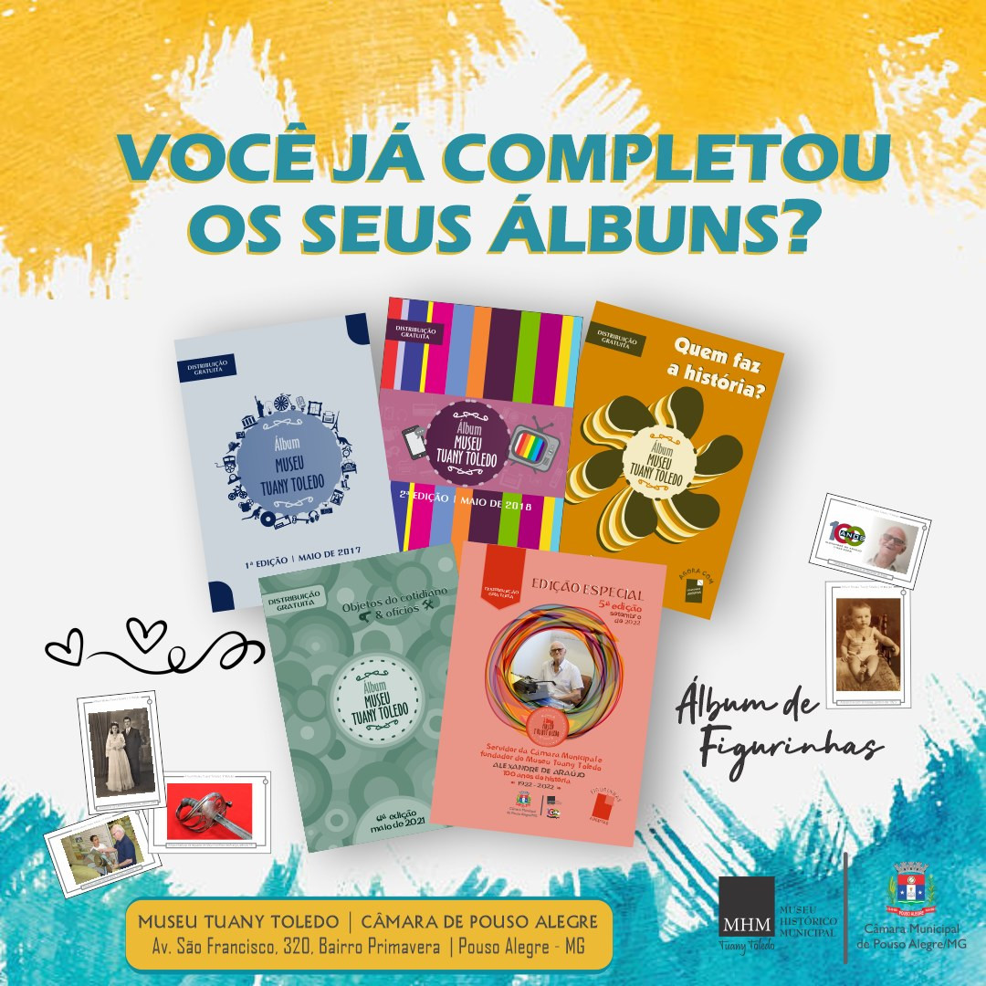 Imagem 1 da notícia: Venha curtir as férias no Museu da Câmara e aproveite para completar sua coleção de albuns de figurinha