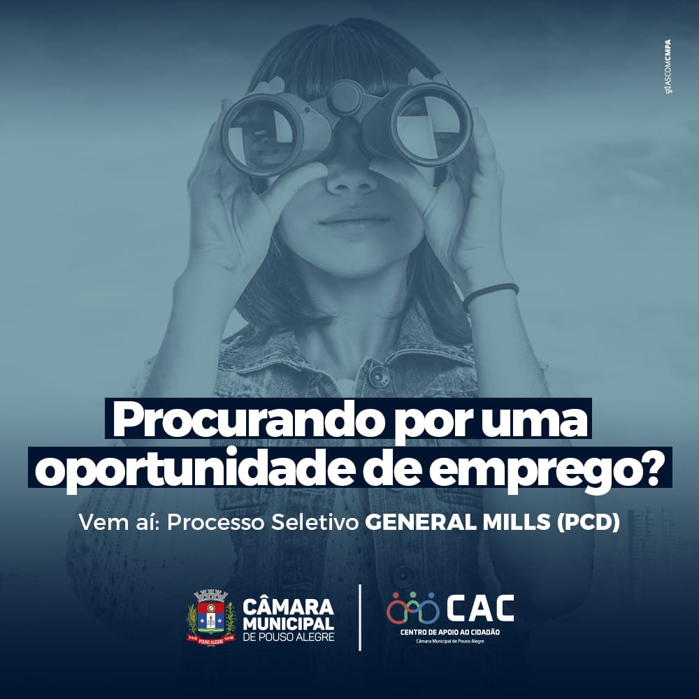 Imagem 1 da notícia: General Mills vai realizar processo seletivo para PCD por meio do CAC da Câmara de vereadores