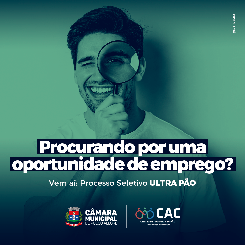 Imagem 1 da notícia: CAC da Câmara de Vereadores vai receber processo seletivo da Ultrapão na próxima segunda (14)