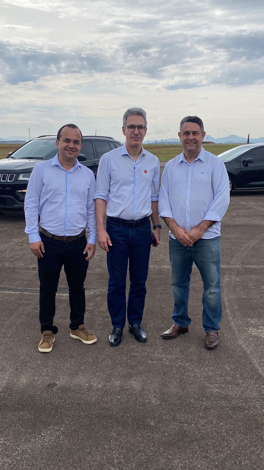 Imagem 2 da notícia: Deputado Dr. Paulo e presidente da Câmara, Leandro Morais, recebem Governador de Minas em Pouso Alegre