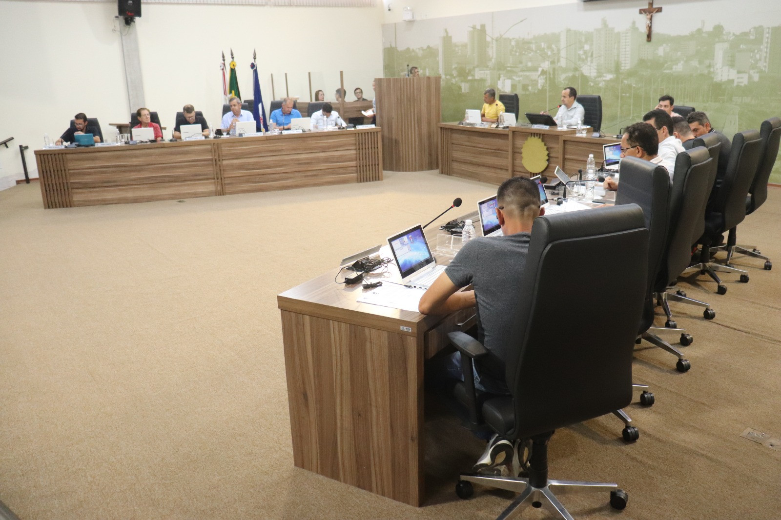 Imagem 1 da notícia: Câmara de Vereadores aprova LDO em extraordinária
